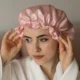 Шовкова шапочка для сну з натурального шовку Mulberry, Шовкова наволочка з натурального шовку
